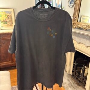 Desert Dreamer Gray T-Shirt with Smiley Print